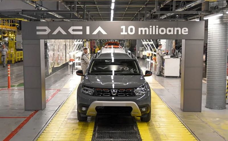 Meilenstein: der 10-millionste Dacia